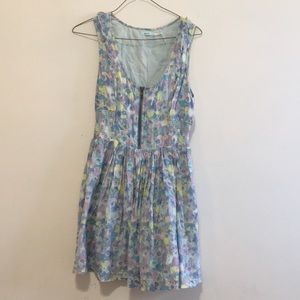 Pastel floral print Kimchi Blue dress